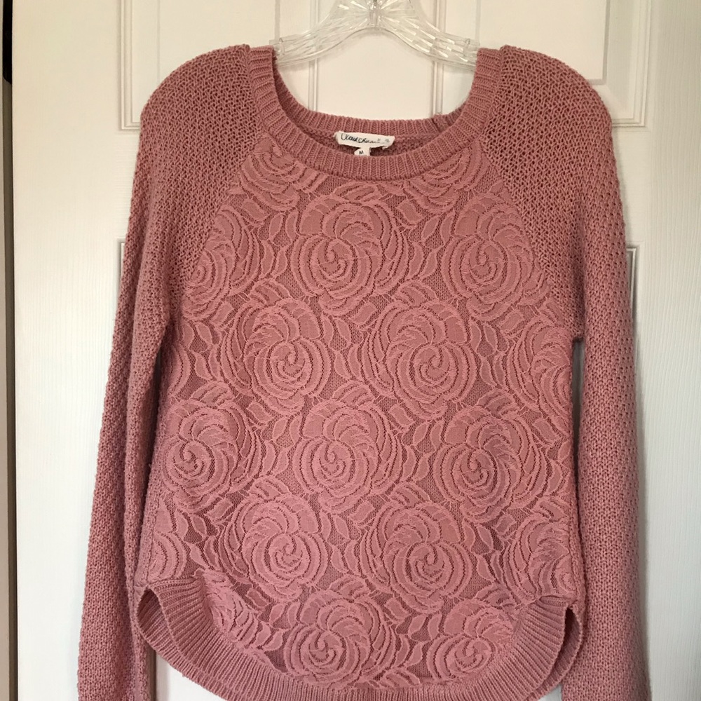 Pink sweater